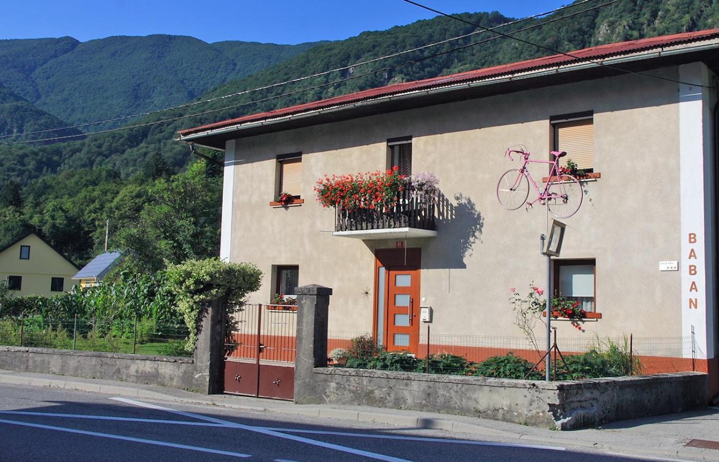 Apartment Baban In Zaga, Slovenia المظهر الخارجي الصورة